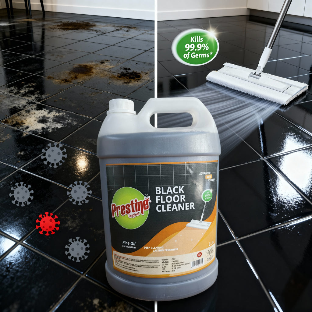 Black Floor Cleaner HD for Germ Protection 5 Ltr