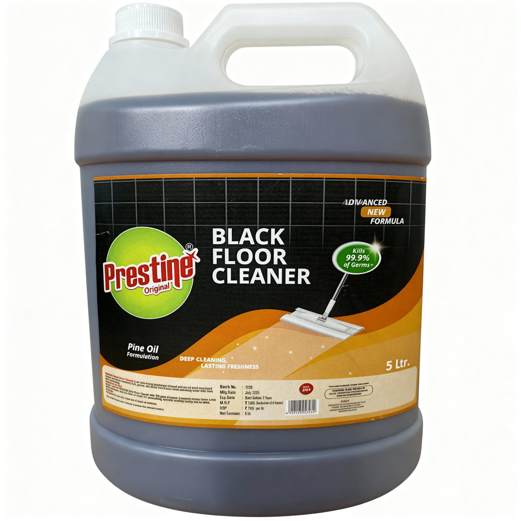 Black Floor Cleaner HD for Germ Protection 5 Ltr