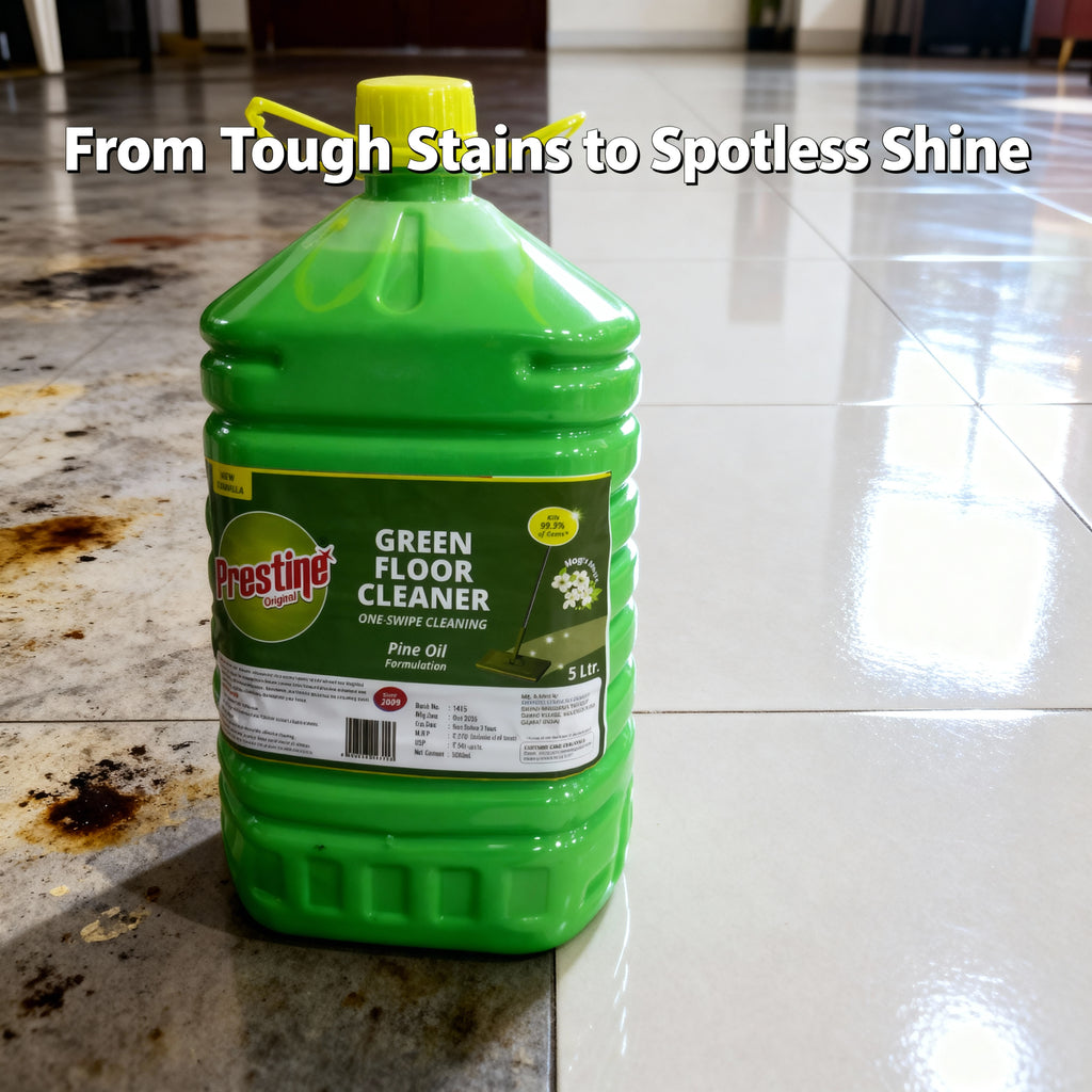 Green Floor Cleaner for Germ Protection 5 Ltr