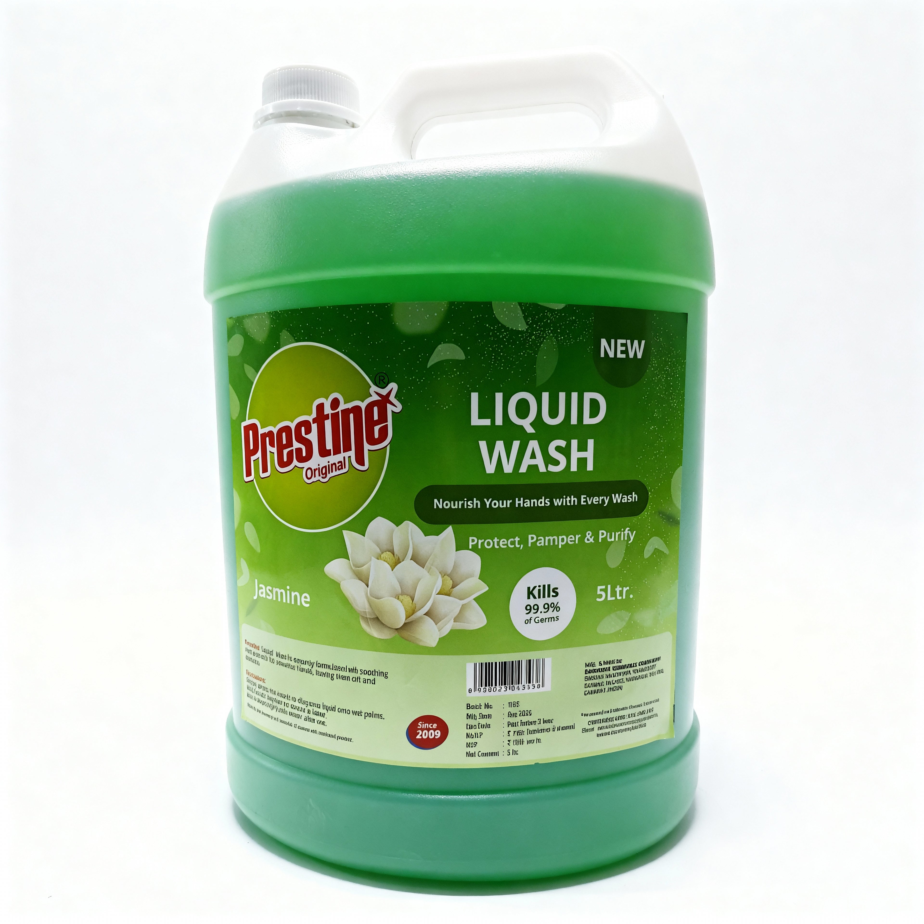 Green Liquid Wash for Germ Protection 5 Ltr