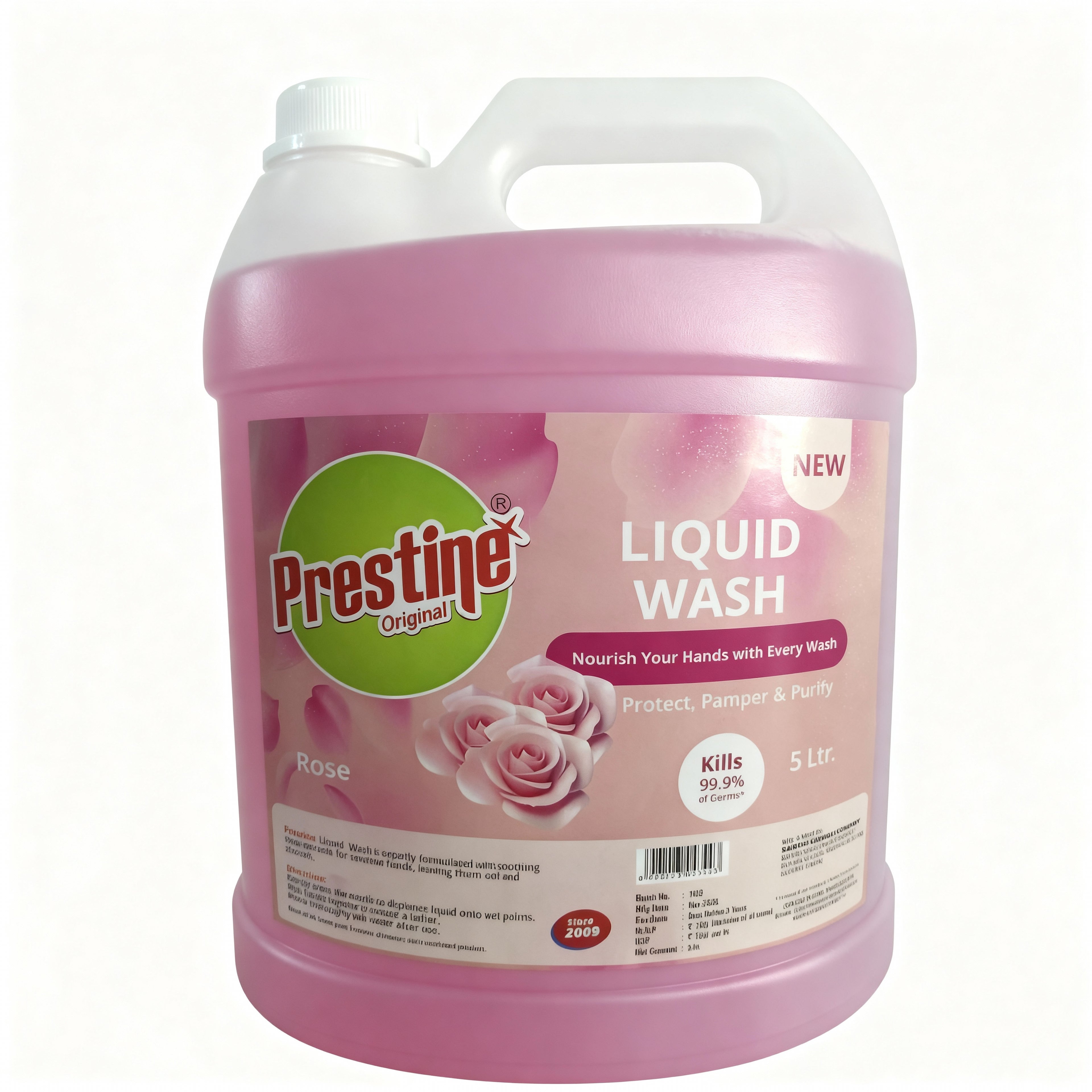 Pink Liquid Wash for Germ Protection 5 Ltr