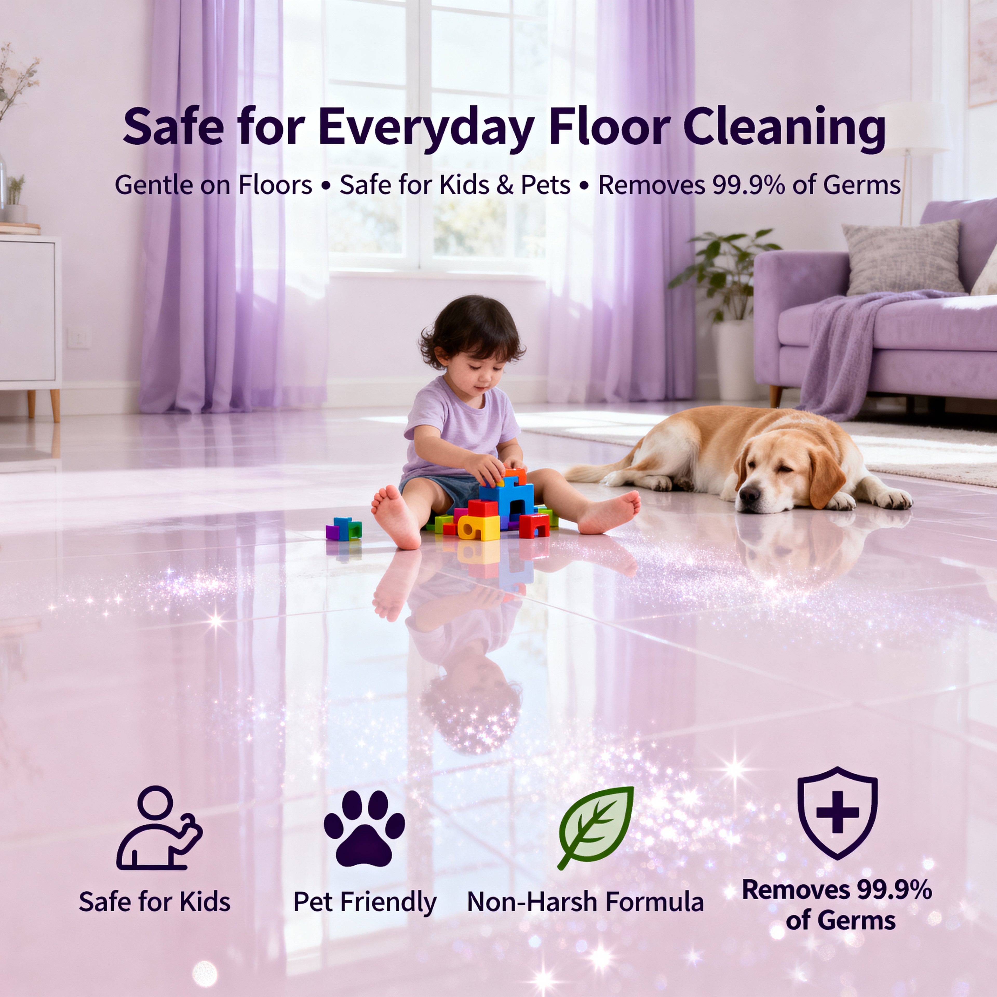 Lavender Surface Cleaner for Germ Protection 5 Ltr