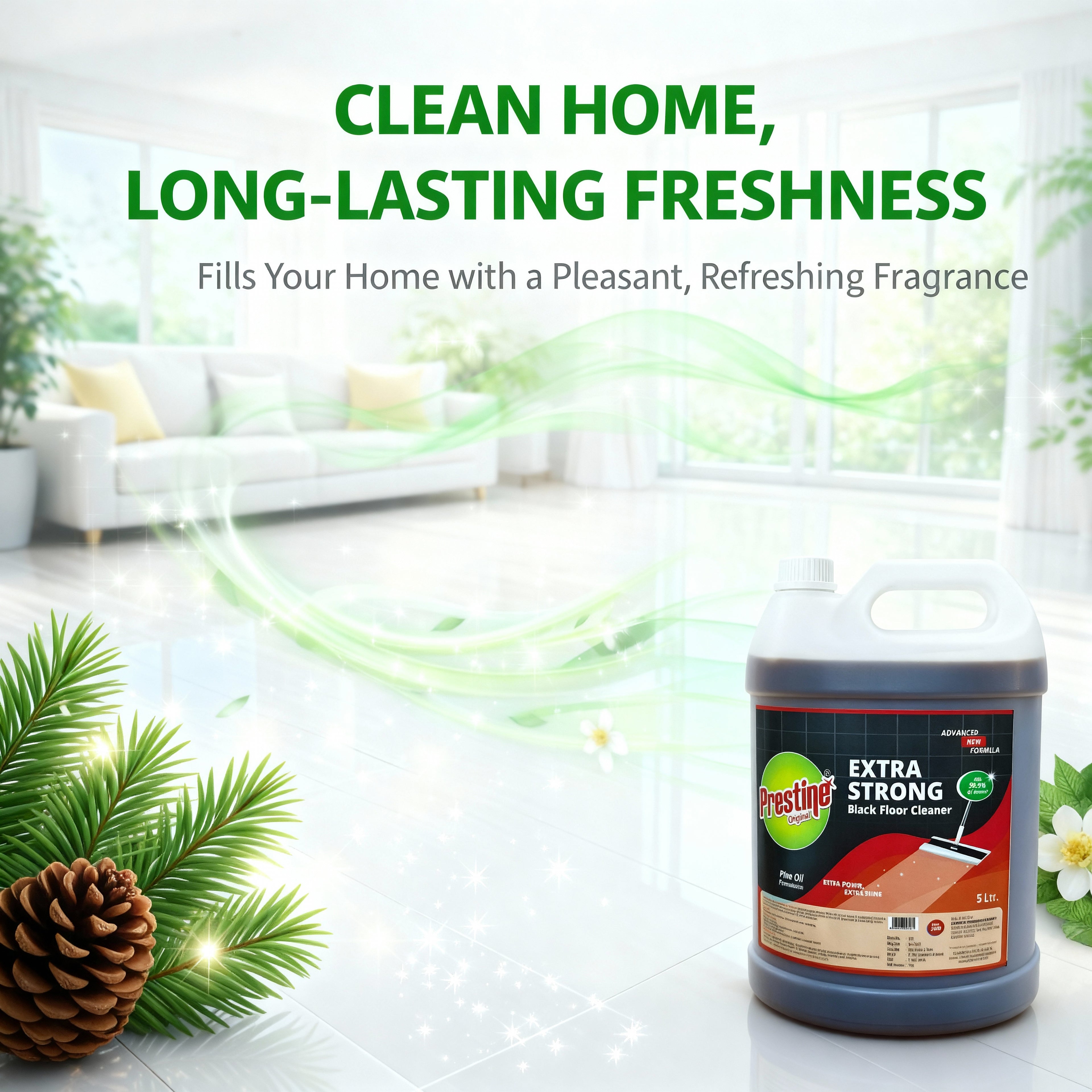 Extra Strong Floor Cleaner for Germ Protection 5 Ltr