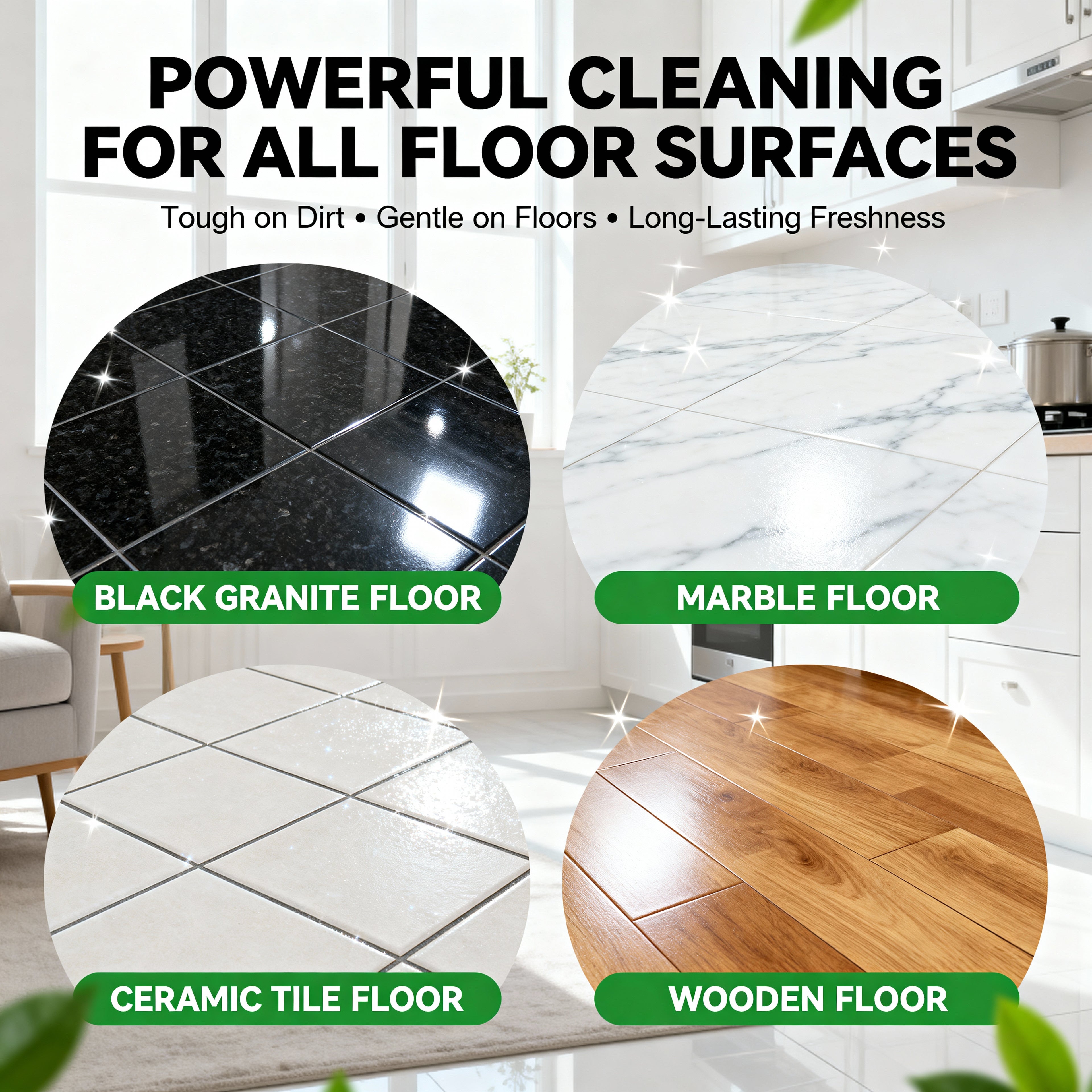 Extra Strong Floor Cleaner for Germ Protection 5 Ltr