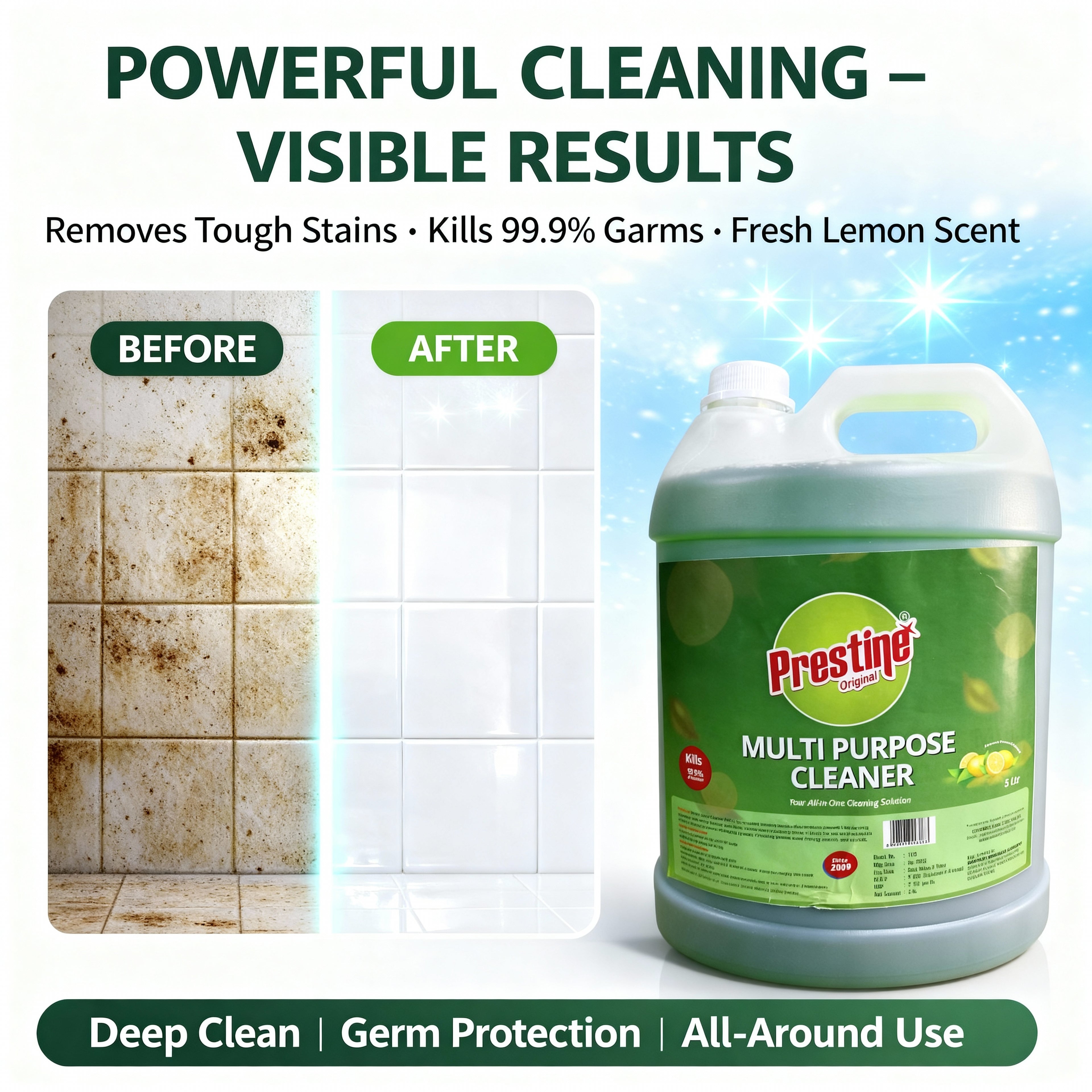 Multi Purpose Cleaner for Germ Protection 5 Ltr
